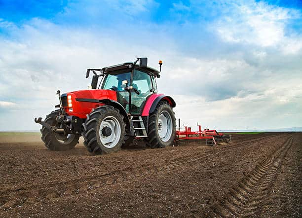 big farm tractor